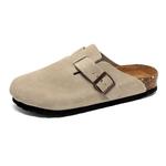 Сабо с закрытым носком для мужчин Yedani, серый - фото 6