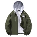 FIDO DIDO Куртка Unisex, Army Green (Thickened Fleece-Lined) - фото