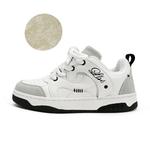 Обувь для скейтбординга LAZY BONS унисекс, белый серый - фото 3