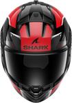 Шлем Shark ridill 2 bersek, Black/Grey/Red - фото 2