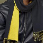 Кашемировый вязаный шарф унисекс HERMES - фото 2