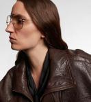 Классические авиаторские очки Saint Laurent - фото 6