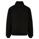 Куртка Urban Classics Short Raglan Sherpa, черный - фото 4