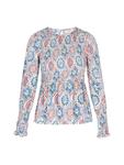 Блузка usha FESTIVAL, цвет blue multicolor - фото