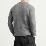 Джемпер из мулине Stone Island, серый - фото 3