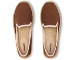 Лоферы Soludos Smoking Slipper Espadrille, цвет Brown / Light Pink - фото 2