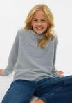 Джемпер VERO MODA Girl PULLOVER VMDOFFY, Light Grey Melange/Light Grey - фото 4