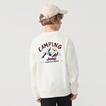 Унисекс худи Jeep, белое (с флисовой подкладкой) - фото 6