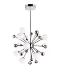 Люстра Element 11 light Cwi Lighting, chrome - фото