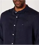 Льняная рубашка Regular fit Tommy Hilfiger, синий - фото 4