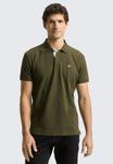 Поло TOM TAILOR BASIC WITH CONTRAST, Deep Forest Green/Olive - фото