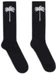 Носки с логотипом Palm Angels, черный - фото