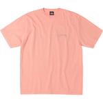 Футболка FW25 Smooth Reverse Pigment Dyed Unisex Stussy, розовый - фото 4