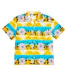 Рубашка из хлопка с вышивкой udo Morley, мультиколор - фото