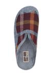Тапочки Manitu Slippers, Bordeaux Grau/Red - фото 3