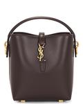 Мини Le 37 Сумка-ведро Saint Laurent, Dark Sweet Chocolate - фото 3