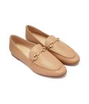 Кожаные мокасины Twinset, коричневый - фото 3