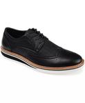 Мужские туфли Warrick Wingtip Derby Vance Co., черный - фото