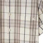 Платье в клетку Burberry, бежевый - фото 6