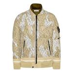 Куртка rain camo down jacket 'yellow' Stone Island, желтый - фото