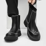 Ботинки Челси мужские черный Cachiotti - фото 7