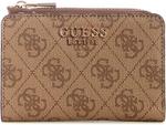 Кошелек-кардхолдер GUESS Laurel II Zip Around, Latte Logo - фото