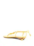 Сандалии Oaxaca Aquazzura, желтый - фото 3