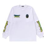 Футболка BAPE Sport с длинными рукавами, цвет Белый - фото