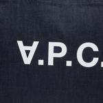 Джинсовая сумка-шоппер Daniela A.P.C., индиго - фото 3