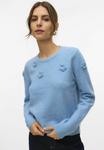 Джемпер Vero Moda Jumper, Glacier Lake/Blue - фото 5