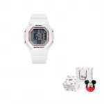 Disney Часы Mickey Series Electronic Movement TPU Strap Watch Unisex Gray Dial - фото