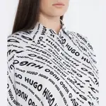 Рубашка ellisa классического кроя Hugo, белый - фото 4