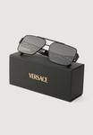 Солнцезащитные очки Versace UNISEX, Matte Black/Dark Grey Silver-Coloured/Black - фото 3