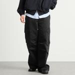 Брюки Patsono из плотного хлопкового атласа Acne Studios, черный - фото 2