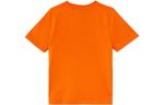 Детская футболка Burberry, оранжевый - фото 2