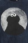 Футболка Sesamstraße Krümelmonster - Cookie Monster - Moon Light, синий - фото 3