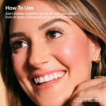 Румяна Huebeam Gradient Blushing Bronzer Live Tinted, Namib Nightfall (cool toasted plum for medium-deep skin tones) - фото 3