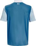Under Armour Performance 3.0 Colorblock мужская поло, Blizzard/Cosmic Blue/White - фото 2