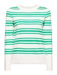 Пуловер ESPRIT Pullover, цвет Weiß/Grün - фото 4