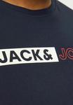 Футболка с принтом LOGO Jack & Jones, темно-синий - фото 5