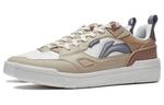 Кроссовки LINING Common 80s Skateboarding Shoes Men Low-top Khaki, хаки - фото 3