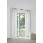 Штора SUNBONE, люверсы, 1 шт. Wirth, белый - фото