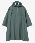 Водонепроницаемое, дышащее, водоотталкивающее дождевое пончо MTD Aigle, цвет Dark Green - фото 9