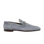 Лоферы Gucci Jordaan Loafer 'Dark Grey', серый - фото