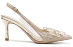 Ainer-cat Ainer cat Slim Heel High Heels 7.5cm Women's Gold - фото 5