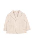 Блейзер для девочек Il Gufo, бежевый - фото