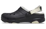 Сандалии Crocs All Terrain Lined Clog 'Black White', черный - фото 2