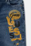 Детские джинсы Guess, синий - фото 3