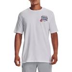 Футболка мужская белая Under Armour, белый - фото 3