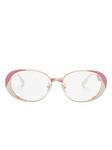 Очки Тараска Marni Eyewear, розовый - фото